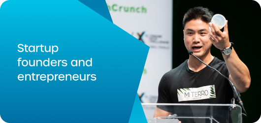 Startup founders and entrepreneurs
