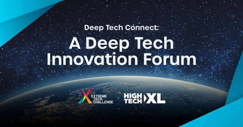 Extreme Tech Challenge is proud to partner with HighTechXL to present Deep Tech Connect: A Deep Tech Innovation Forum on June 28 in Eindhoven, Netherlands. 