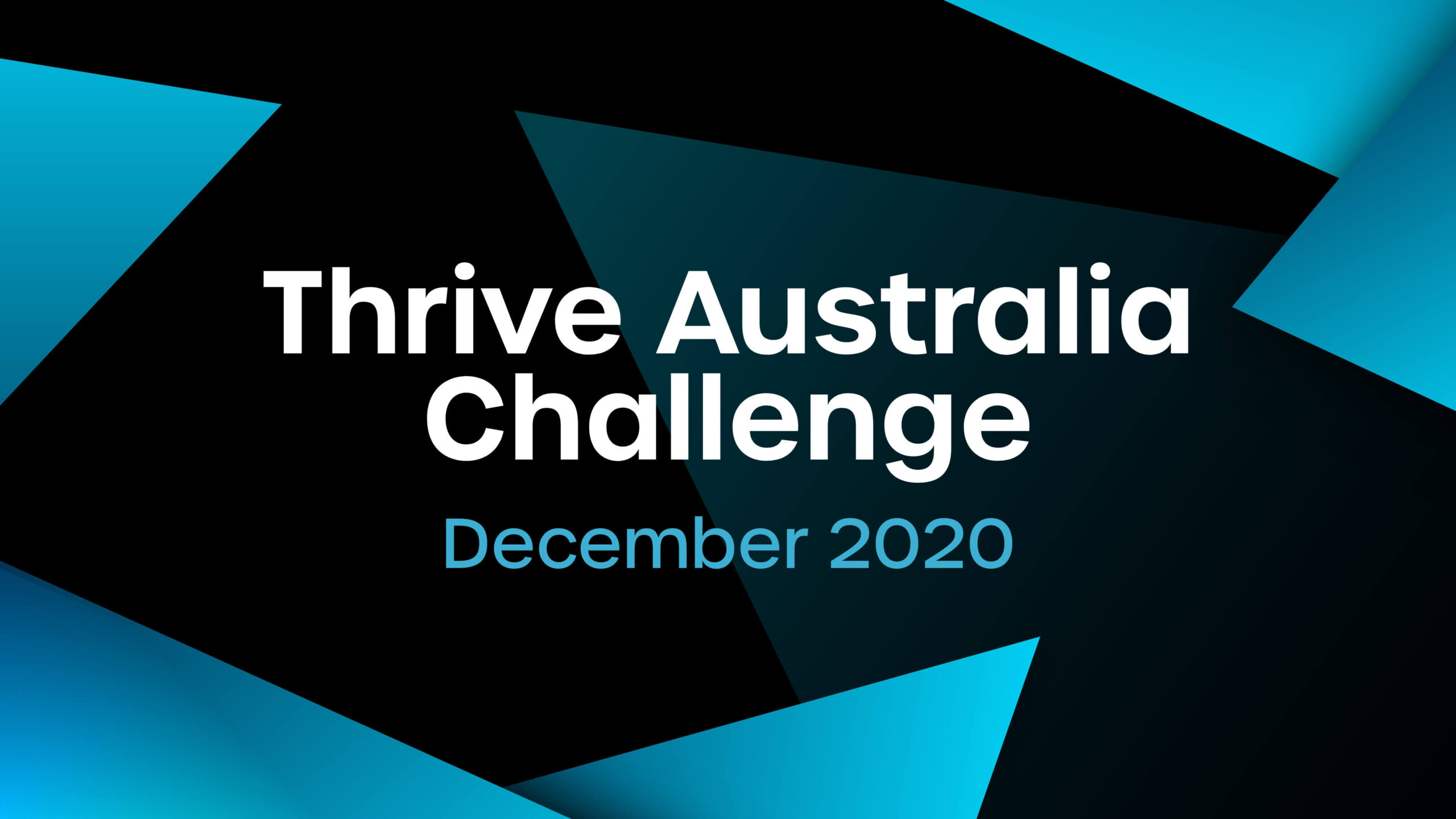 Thrive Australia Challenge