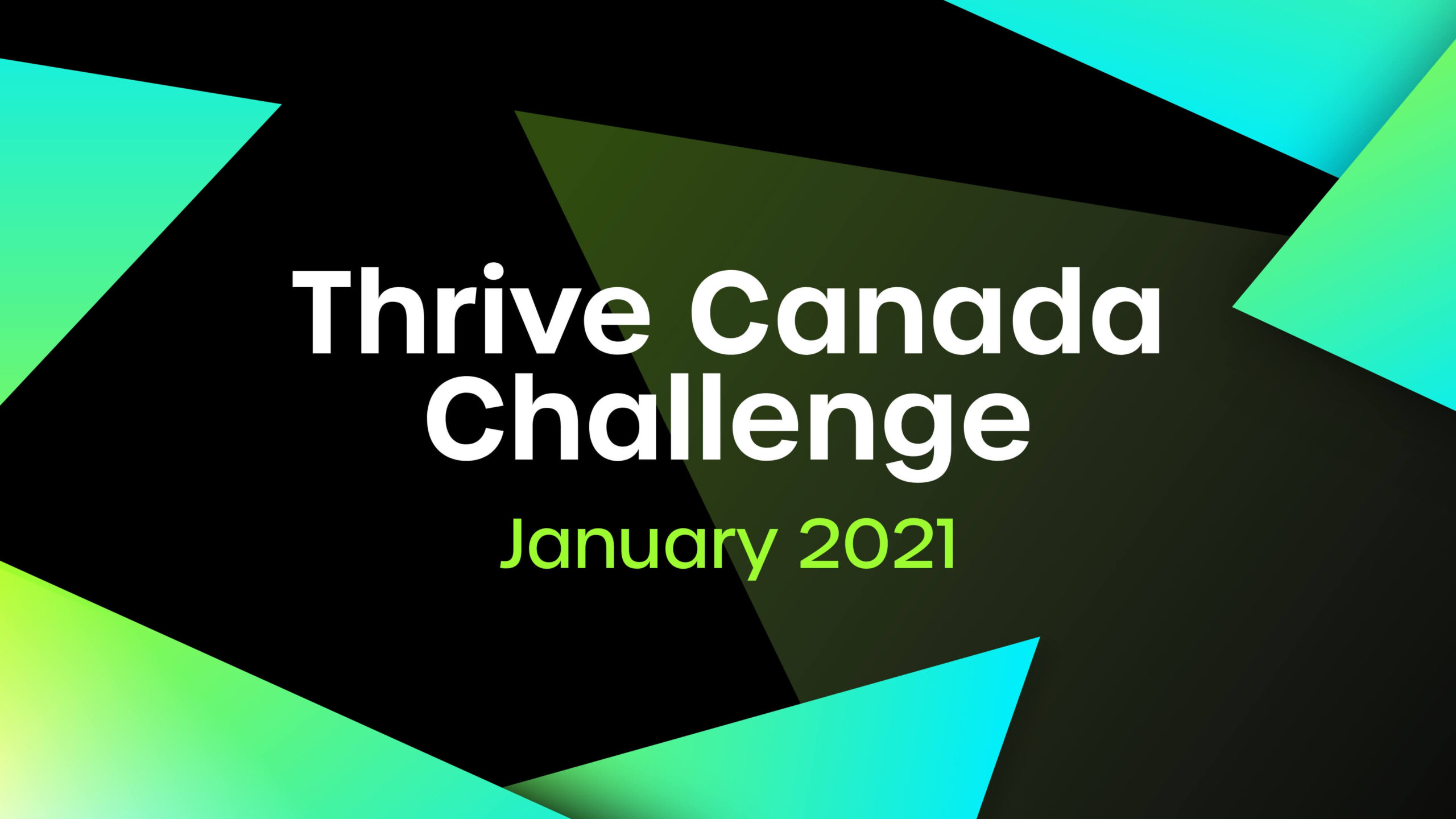 Thrive Canada Challenge