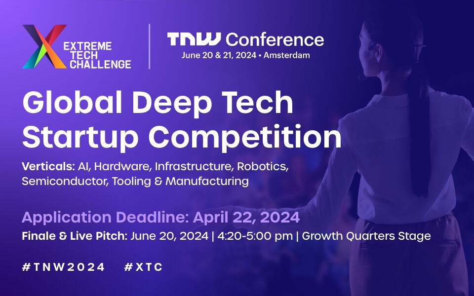 Extreme Tech Challenge Launches a Global Deep Tech Startup Competition with TNW Conference 2024